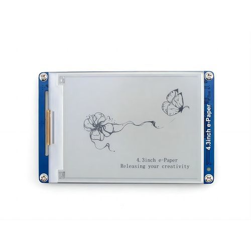 E-Paper显示模块 - Ansenke Electronics CO.,LTD - 彩色 / 4.3" / 信息