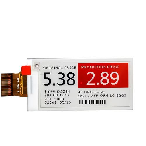 E-Paper显示模块 - Ansenke Electronics CO.,LTD - 彩色 / 2.1" / 功率