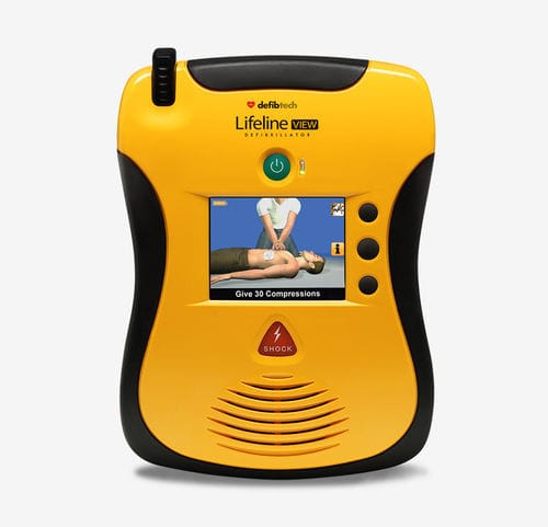全自动体外除颤器 / 急救 - Lifeline VIEW AED - Defibtech - 带心肺复苏辅助 / 带USB接口 / 双相
