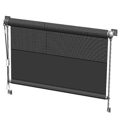 绕线机遮光帘 - RAV-510 - Auto-Motion Shade Inc. - 手动 / 弹簧操动 / 聚酯