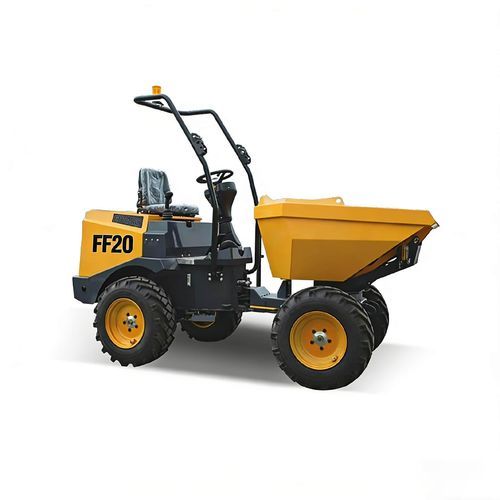 轮胎式自卸车 - FF20 - Xuzhou FMAN Construction Machinery Manufacture Co., Ltd. - 柴油 / 带旋转卸料装置 / 旋转升降翻斗式