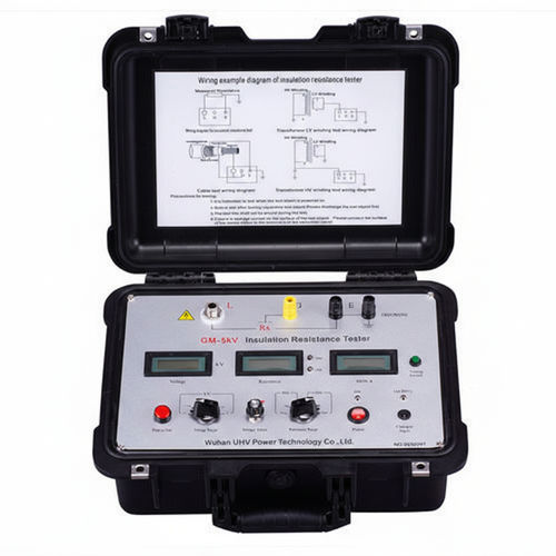 便携式绝缘电阻仪 - GM-5kV - Wuhan UHV Power Technology Co.,Ltd.