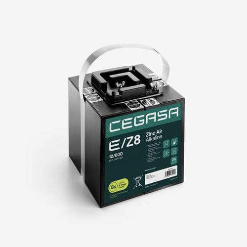 矩形电池 - E/Z8 12/600 - Cegasa Energía SLU - 12V / 工业 / 用于远程通信设备