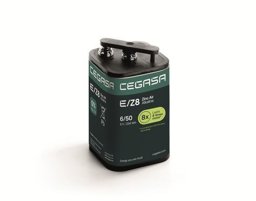 矩形电池 - E/Z8 6/25 - Cegasa Energía SLU - 6V / 工业 / 用于远程通信设备