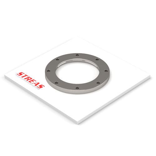 管道焊接法兰 - FS63ISOF-76-4 - Streas srl - 用于管道 / 不锈钢 / 穿孔