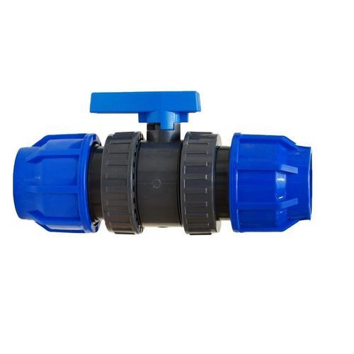 球形阀 - BVDL-19 series - NEISCO FOR MODERN WATER SYSTEMS PRODUCTION - 杠杆 / 双 / 管道