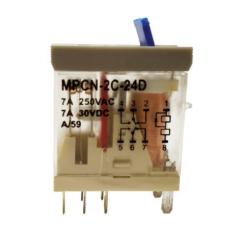 直流机电式继电器 - MPCN - PLA Components - 交流 / 1NO/NF / 2NO/NF