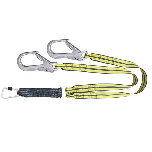 带式防坠系索 - FA3040315 - Kratos safety - 双 / EN 355 / 带吸油布