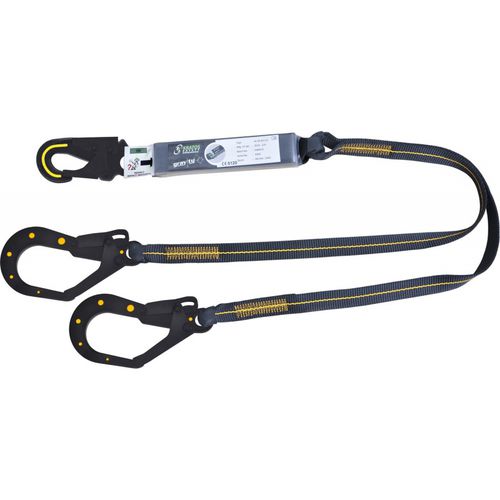 带式防坠系索 - FA3040515 - Kratos safety - 双 / 可调节 / EN 355
