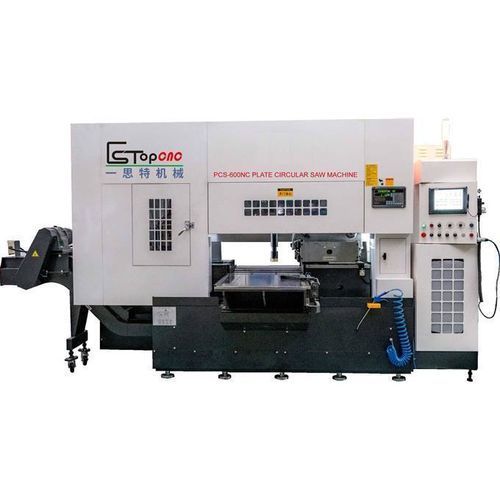 固定锯床 - PCS-600NC - ESTOPCNC - 圆形 / 用于金属 / 用于钢材
