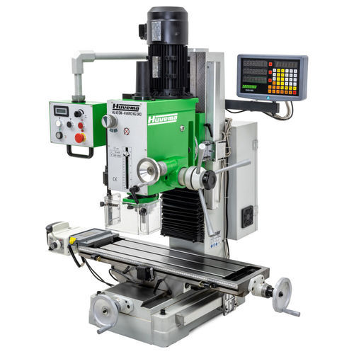 立式钻铣床 - HU 45 DM-4 VARIO NG DRO X-FEED - Huvema B.V. - 变速 / 攻丝
