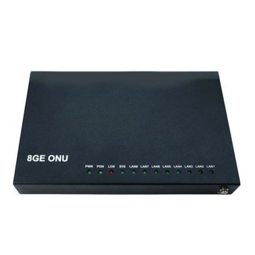 室内光纤网络装置 - GPU080-8GL - Guangzhou Yuhong Technology CO., Ltd - 带有外置电源适配器 / 金属机箱 / 紧凑型