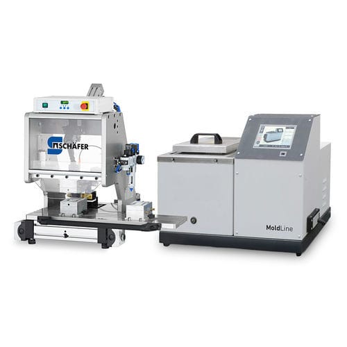 热熔胶应用造型机 - MoldLine 850 BASIC - Schäfer Group - 用于线 / 自动 / 线条装饰