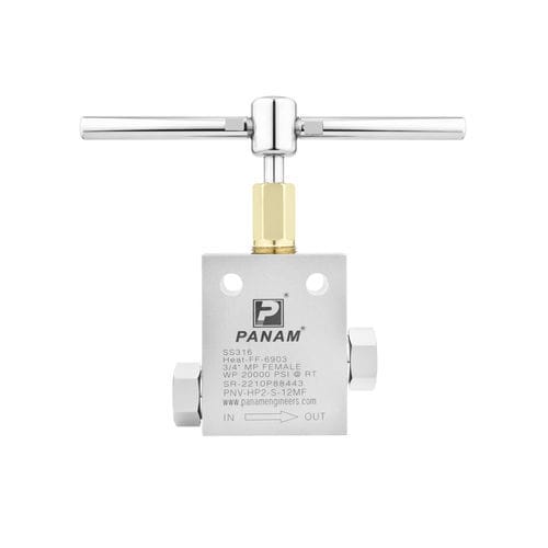 针形阀 - PNV series - Panam Valve - 杠杆 / 公对母 / 母端