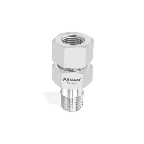 螺纹转换接头 - PSGA series - Panam Valve - 公端 / 母端 / 测量仪表用
