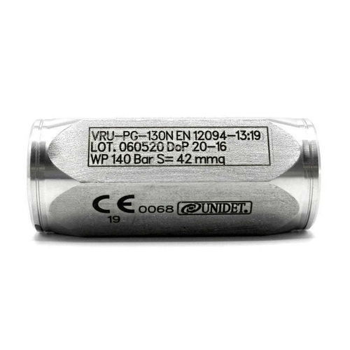 CO2止回阀 - VRU-PG - UNIDET.EU - 用于气体 / 排淤 / 高压