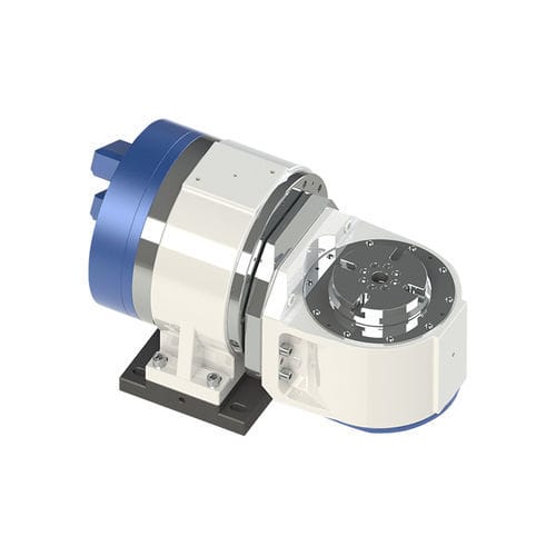 电机驱动回转工作台 - DDD-125-400-0.42 - Infranor Group - 立式 / 用于机加工 / 紧凑型