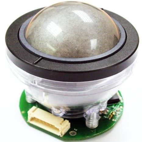 光学轨迹球 - X50-860110- G - Cursor Controls - 面板式 / 2 inch (50 mm) / 精准