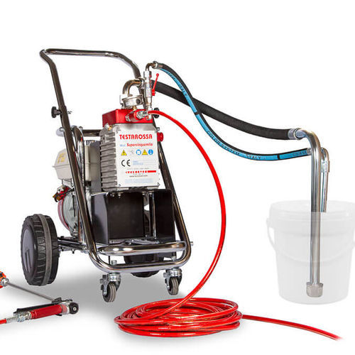 无气喷雾器 - Testarossa Supercinquemila TR5000GAS - Tecnover s.n.c. di Ricotti e Cera - 移动式 / 树脂 / 油漆