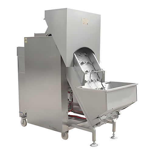 洋葱去皮机 - YB-1 - Zhucheng Jiapin Food Machinery Co., Ltd. - 气动 / 不锈钢