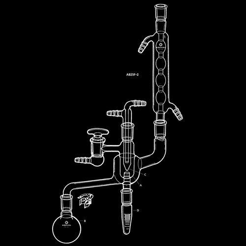 实验室蒸馏器 - KIRIYAMA GLASS WORKS CO. - 真空 / 最短路径