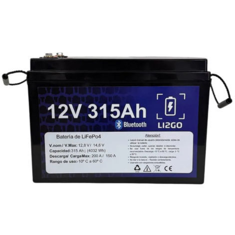 LiFePO4电池 - 35717 - Li2Go - 模块 / 12V / 用于换流器