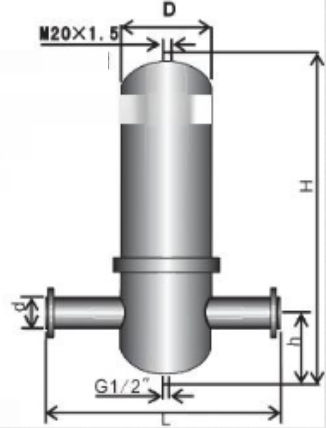 气体过滤器 - KPF series - Hangzhou Mairui Gas Engineering Equipment Co., Ltd - 用于空气 / 隔膜 / 消毒