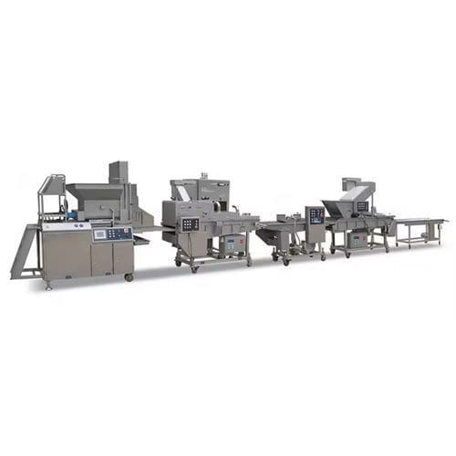 碎肉饼成型机 - FLMP-1 - Henan Hongtu Machinery Manufacturing Co., Ltd. - 碎肉饼 / 鸡块 / 冷冻肉