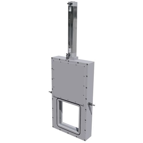 闸阀 - P1209-150°C-230x250 - Socrate Industrie - 气动 / 气动操控式 / 隔离