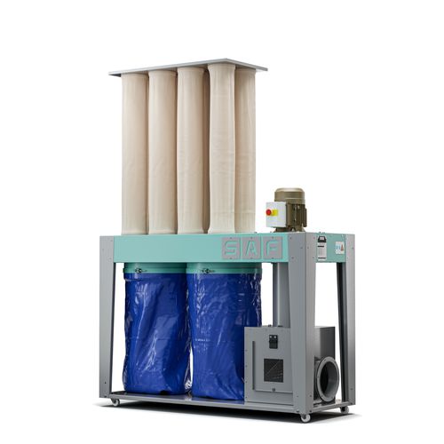 布袋式集尘器 - S-2500-2-T  - SAF - 移动式
