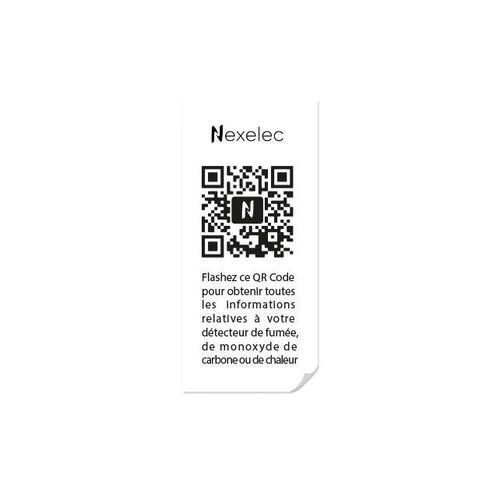 识别标签 - QR’SAFE - NEXELEC - 条形码 / 印花 / 热敏