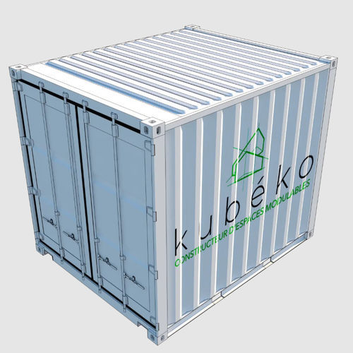 防护集装箱** - Kubéko - 存储 / 钢 / 安全