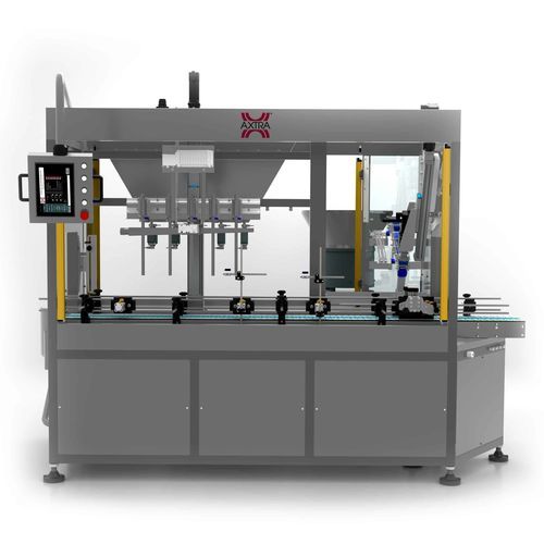 自动灌装封盖一体机 - Axtra Srl - 液体 / 整体式 / 容积式