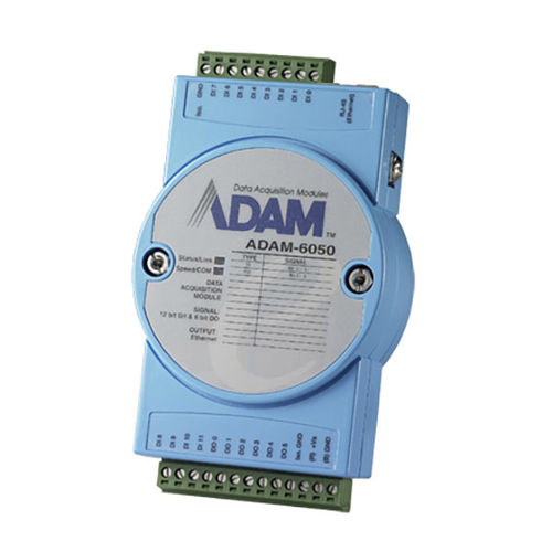 数字I/O模块 - ADAM-6050 - ADVANTECH/研华 - Modbus TCP / MODBUS / 18通道