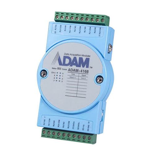 远程输出模块 - ADAM-4168 - ADVANTECH - ModBUS RTU / RS485 / 8通道