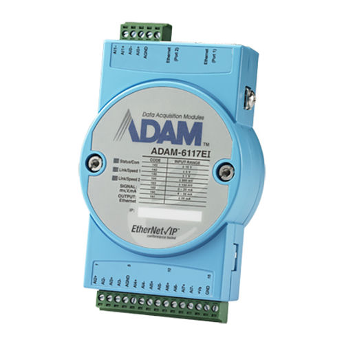 模拟输入模块 - ADAM-6117EI/PN - ADVANTECH - EtherNet/IP / ProfiNet / 8通道