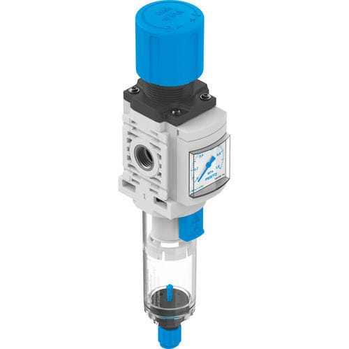 压缩空气式过滤器调节器 - MS4-LFR series - FESTO/费斯托 - 用于阀门