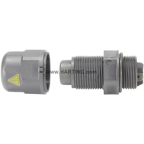 法兰凸缘穿墙套管 - HARAX® - HARTING - 用于铜 / 板材 / 插座