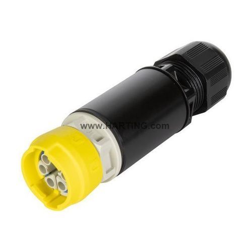 组合式连接器 - S15_PFT_STR-FM_AC_M_CRT_w/o-contacts - HARTING/浩亭 - 线对线连接 / 环形 / 压接式