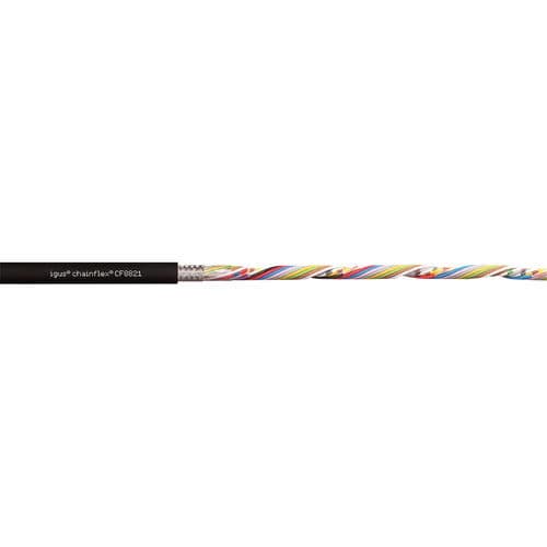 数据电缆 - CF8821 - igus® - 阻燃 / 铠装 / 用于严苛环境