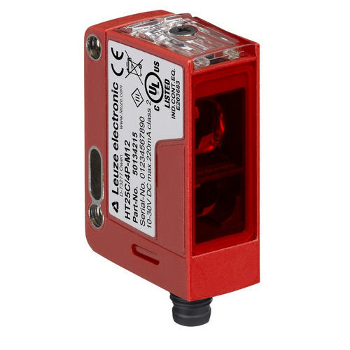 可消除背景光电探测器 - HT25C/4P-M8  - Leuze electronic GmbH + Co. KG - 漫反射检测器 / 矩形 / LED