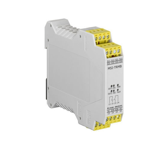 光幕安全监控继电器 - MSI-TRMB-02  - Leuze electronic GmbH + Co. KG - 2NO / NO/NF / IEC