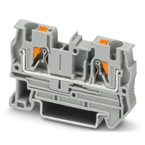 插入式接线盒 - PT 4 - PHOENIX CONTACT GmbH & Co. KG - 推入式 / 直通 / 灰色