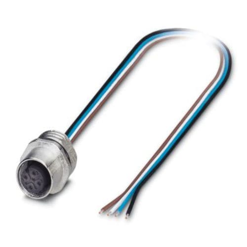 供电用电缆 - SACC-E-M12FS-4CON-PG9/0,5 - PHOENIX CONTACT GmbH & Co. KG - Socket / 直线型