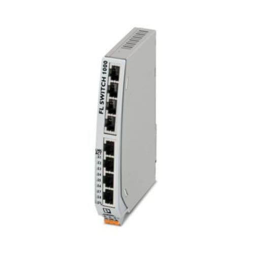 非管理型以太网交换机 - FL SWITCH 1008NT - PHOENIX CONTACT GmbH & Co. KG - 8端口 / DIN导轨 / RJ45