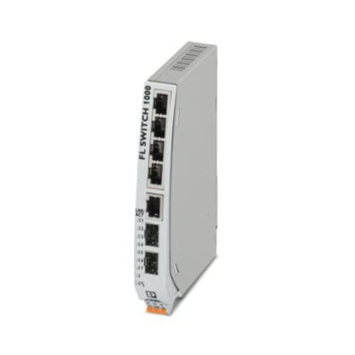 非管理型以太网交换机 - FL SWITCH 1005NT-2SFX - PHOENIX CONTACT GmbH & Co. KG - 7 个接口 / DIN导轨 / RJ45