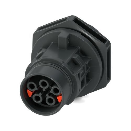 供电连接器 - PRC 20/5-C1-FT25-FC2,5 SET50 - PHOENIX CONTACT GmbH & Co. KG - 圆形 / 压接式 / 交流