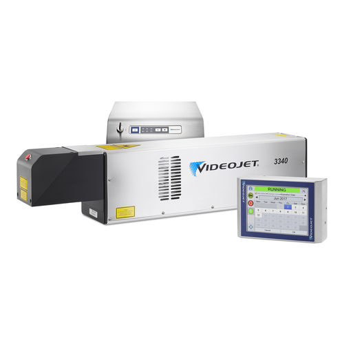 CO2激光打标机 - 3340 - VIDEOJET - 金属 / 塑料 / 木材