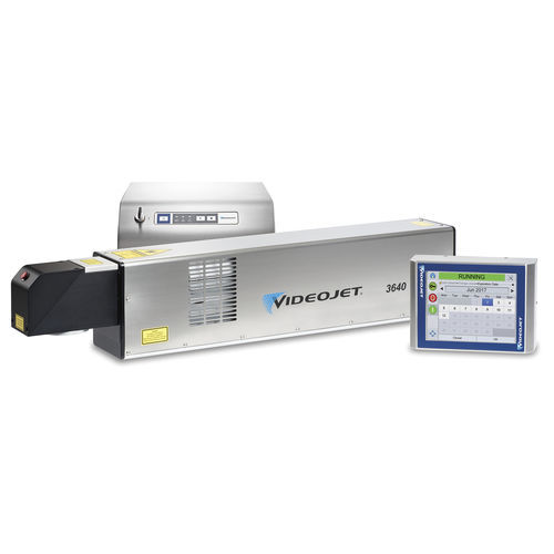 CO2激光打标机 - 3640 - VIDEOJET - 集成式 / 紧凑型 / 用于金属