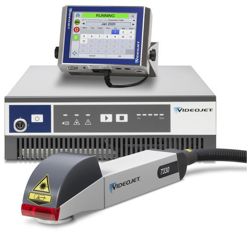 光纤激光打标机 - 7230 - VIDEOJET/伟迪捷 - 用于金属 / 用于塑料 / 集成式
